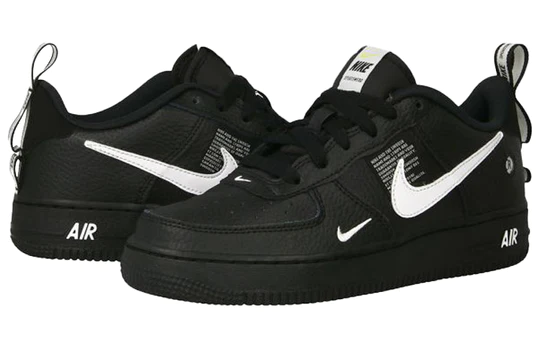 Air Force 1 Lv8 Utility 'Overbranding Black' AR1708-001 - Image 3